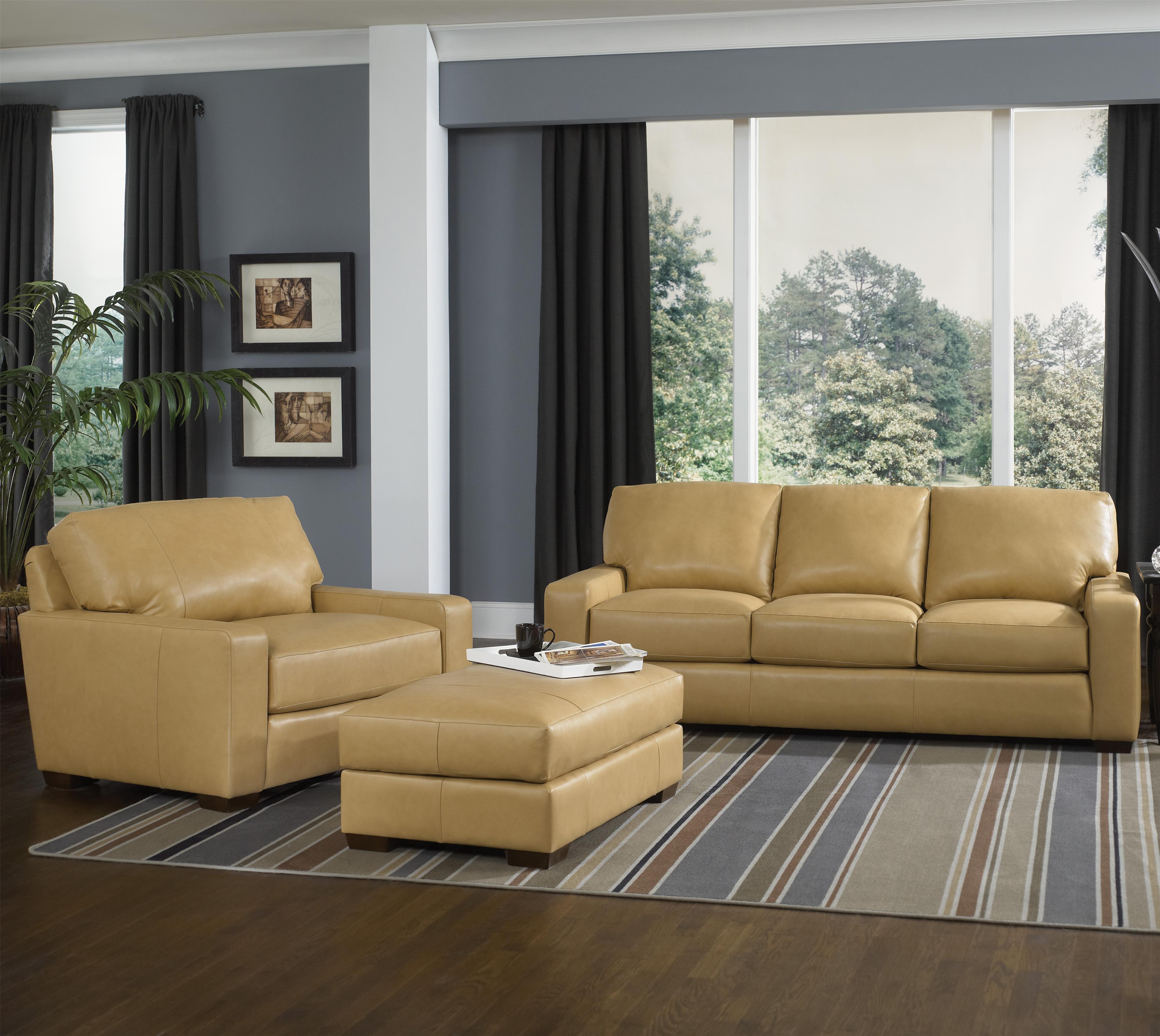 Smith Brothers Build Your Own (8000 Series) Contemporary Sofa with